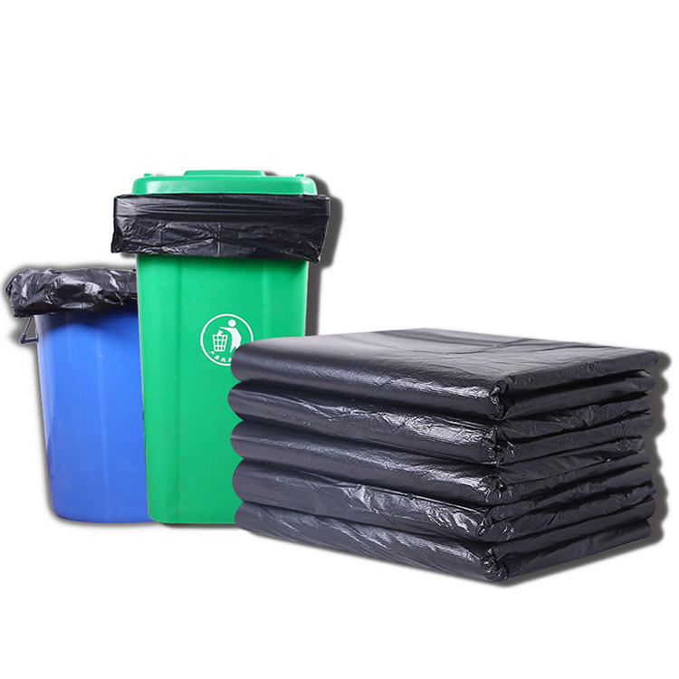 95-100 gallon large black trash can liner super heavy garbage bag