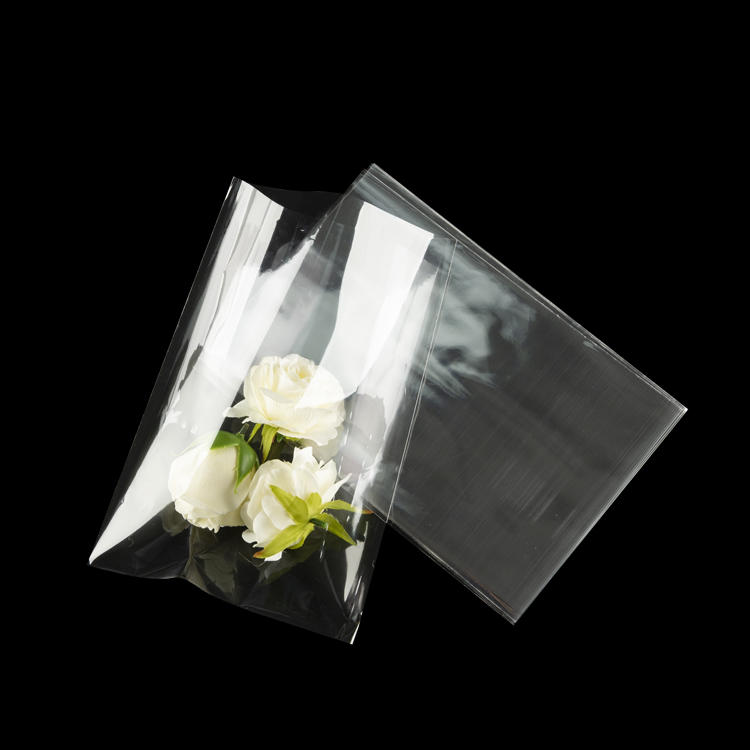 Self sealing cellophane bag Transparent and repeatable sealing cellophane bag is used for clothing packaging and document paper packaging.