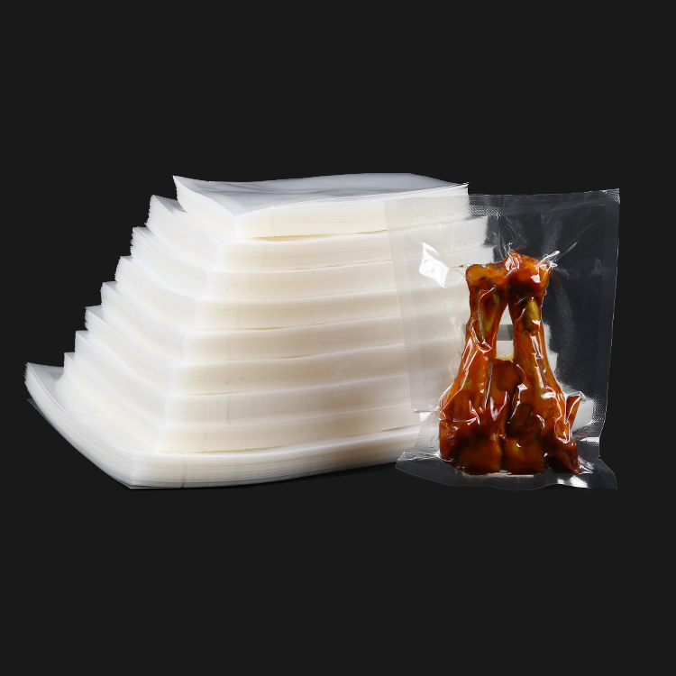 High transparent plastic vacuum packaging bag is suitable for food preservation