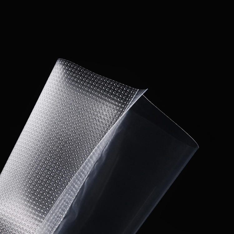 Vacuum grain sealing bag is used for food storage, vacuum cooking, nylon transparent polyethylene plastic packaging bag, heat sealing, vacuum embossing bag