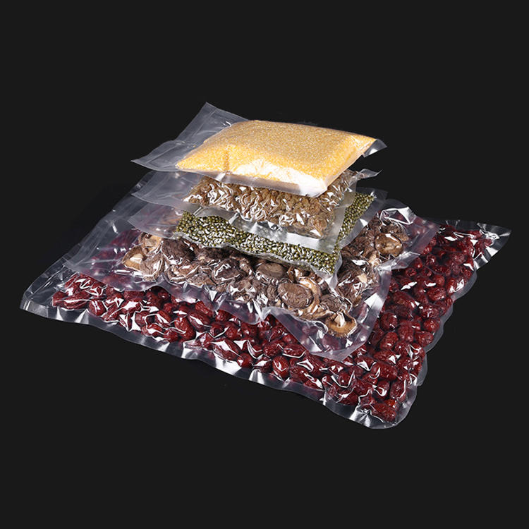 High transparent plastic vacuum packaging bag is suitable for food preservation