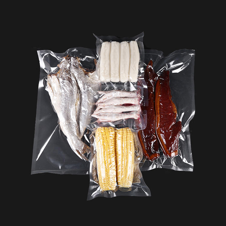 High transparent plastic vacuum packaging bag is suitable for food preservation
