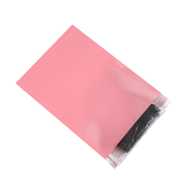 6.7 x 9.4 inch (approximately 17.0 x 24.0 cm) polyethylene mailing bag with self-adhesive waterproof tear proof postal bag, pink (100 pcs)