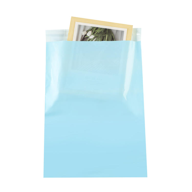 10x13 100 pieces | Medium size clothing transport bag | Strong adhesive mailing bag, transport envelope, tear proof packaging bag, cyan packaging for small enterprises