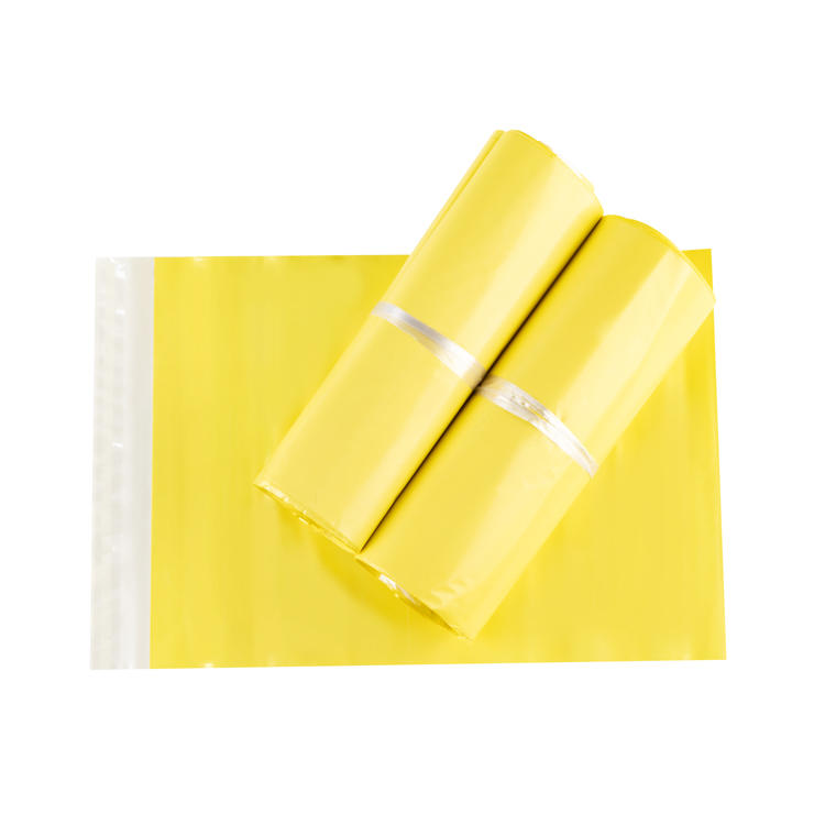 100 bags of mail envelope - 10X13 tear proof mail bag | waterproof polyethylene envelope plastic customized mail bag set - self sealing (yellow)